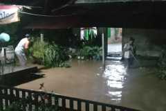Banjir landa rumah dan sawah warga Desa Korobono Kabupaten Poso